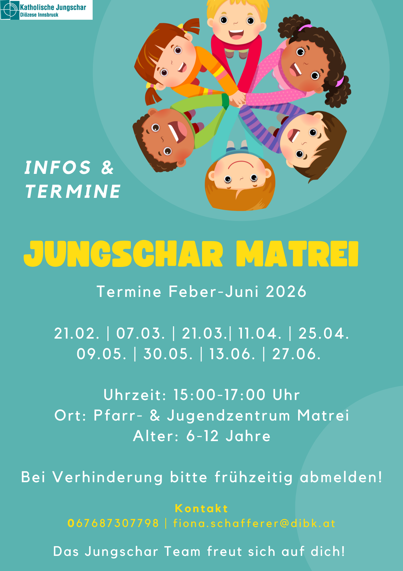 Jungschar bis Juni 2026 